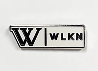 WLKN : The Building Signature Pin Silver White