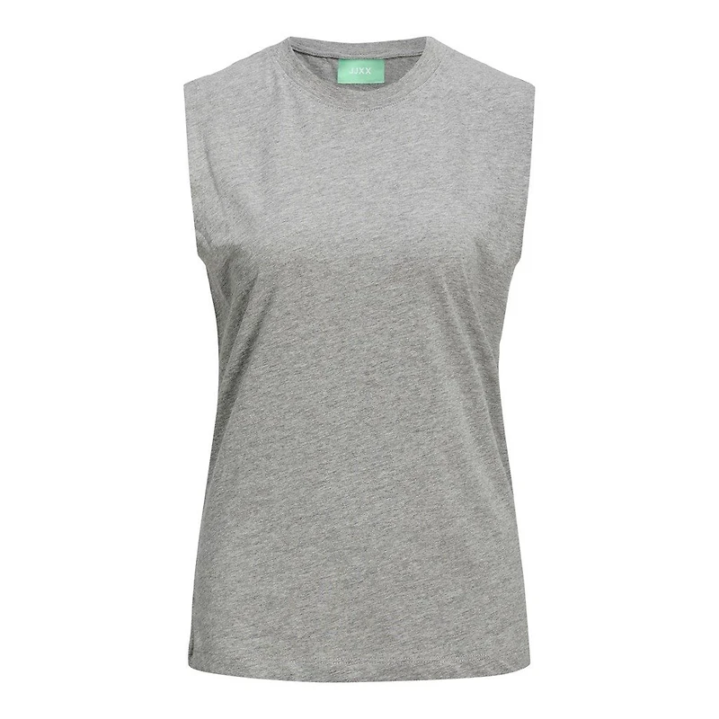 JJXX : Alvira S/L Slim Every Tee - Light Grey