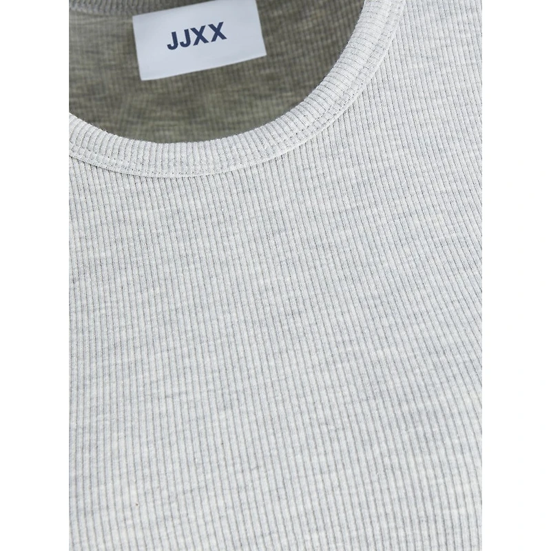 JJXX : Feline Long Sleeve Rib Tee