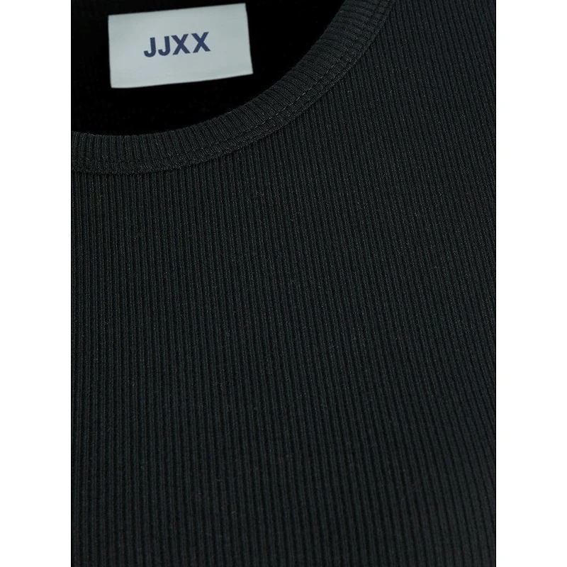 JJXX : Feline Long Sleeve Rib Tee