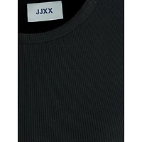 JJXX : Feline Long Sleeve Rib Tee