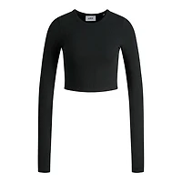 JJXX : Feline Long Sleeve Rib Tee