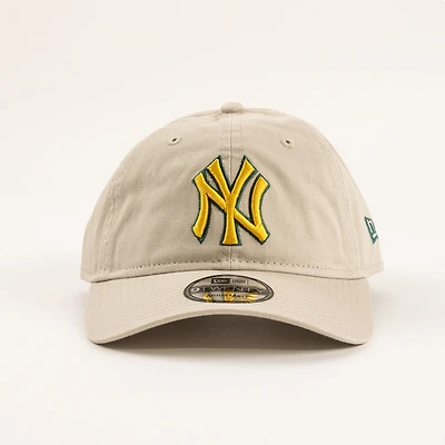 New Era: 920 NY Yankees Gold/Turquoise Logo Cap