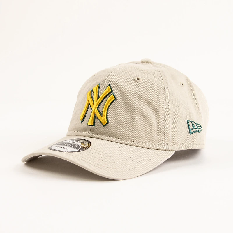 New Era: 920 NY Yankees Gold/Turquoise Logo Cap