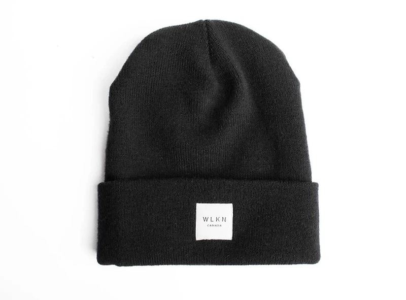 WLKN : Country Label Beanie - Black