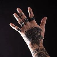 Hits : Brushed Finish Band Ring