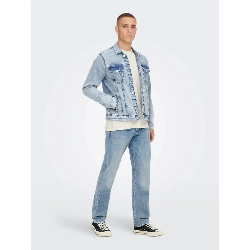 Only & Sons : Blue Denim Jacket