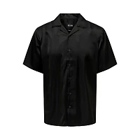 Only & Sons : SS Solid Dress Shirt