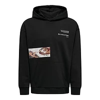 Only & sons : Michelangelo Relax Fit Hoodie