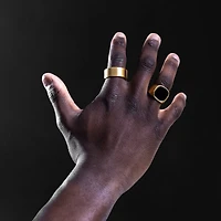 Hits : Brushed Finish Band Ring