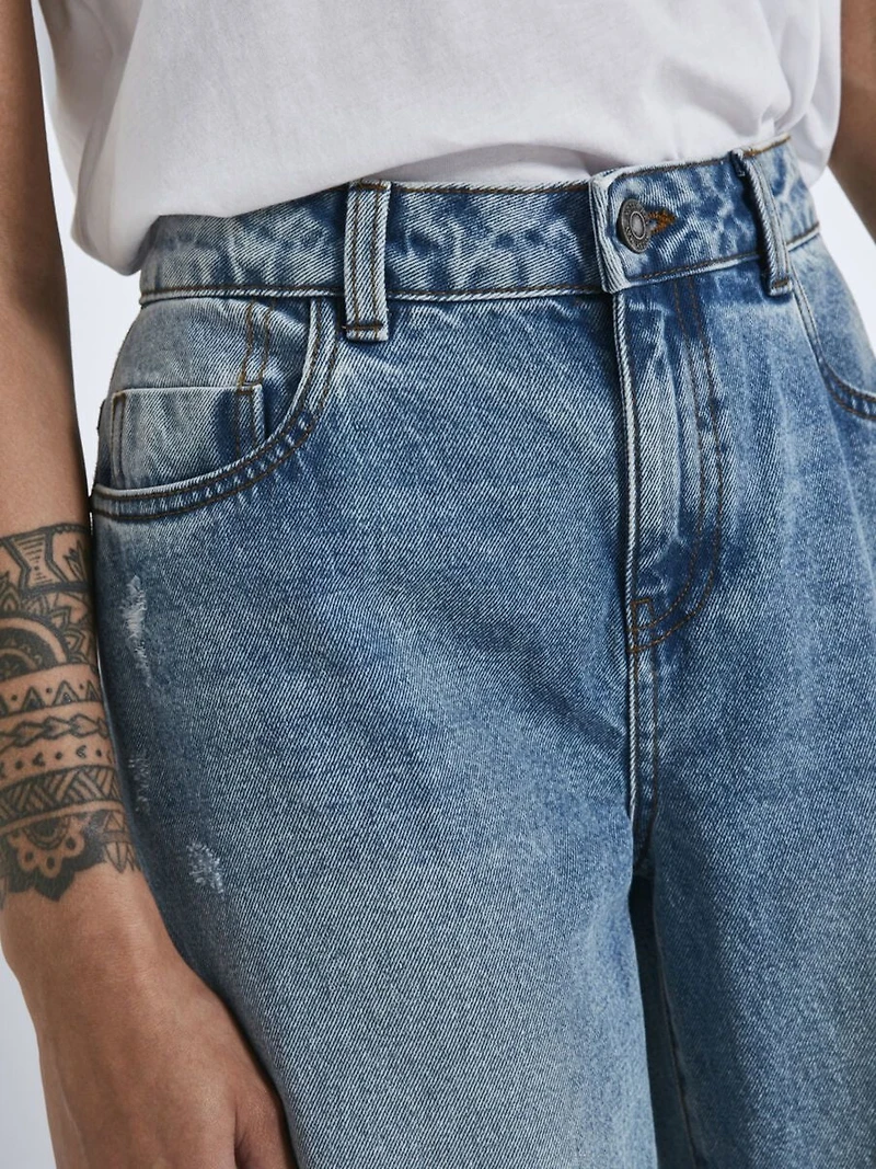 Noisy May : Amanda Mid Waist Denim