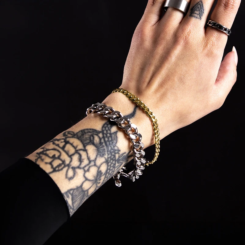 Hits : Cuban Link Chain Bracelet - 5mm