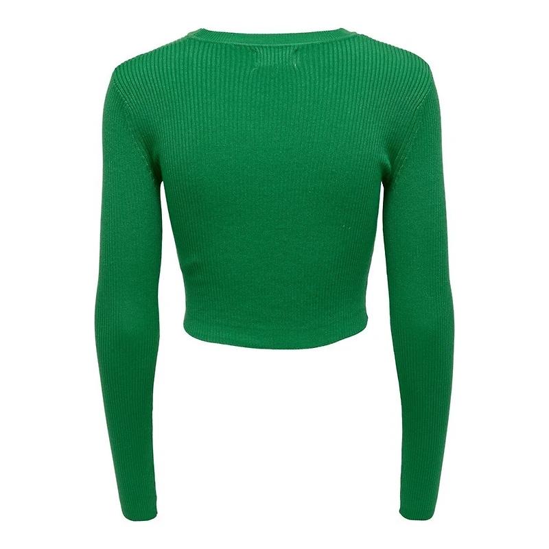 Only : Liza L/S Peek A Boo Pullover