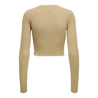 Only : Liza L/S Peek A Boo Pullover