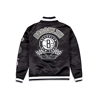 New Era : NBA Rally Drive Brooklyn Nets Satin Jacket