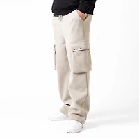 WLKN: Tonal Wide Leg Cargo Sweatpants
