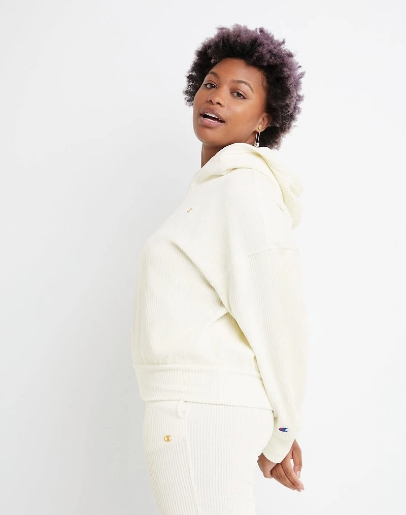 Champion : Relaxed Corduroy Hoodie