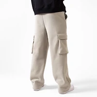 WLKN: Tonal Wide Leg Cargo Sweatpants