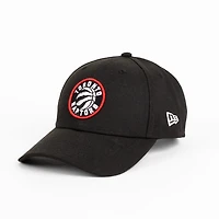 New Era : 940 Toronto Raptors Black/White Logo Cap