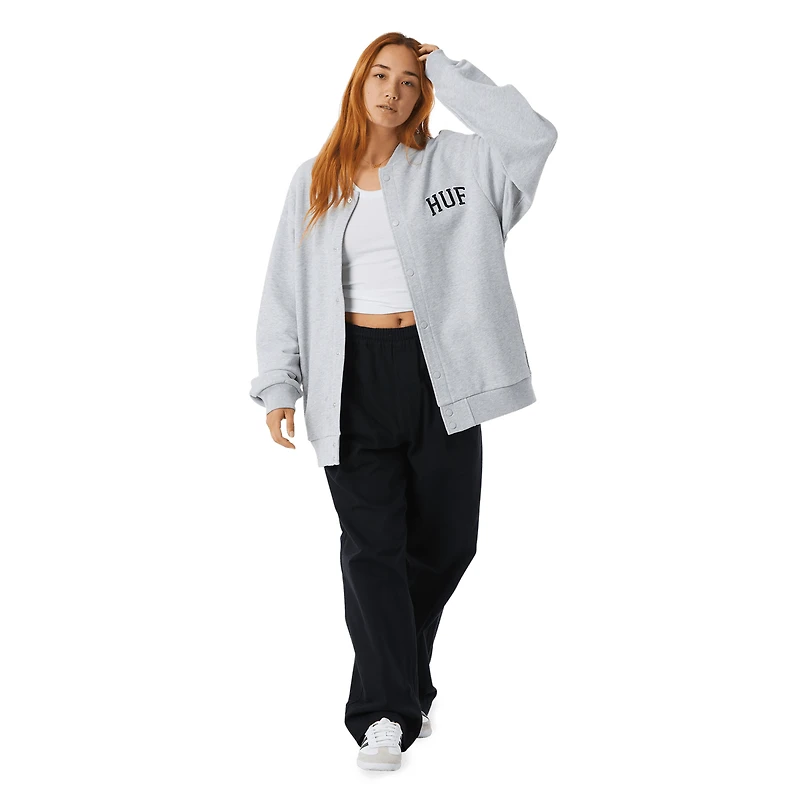 Huf : Athletic Full Snap Cardigan