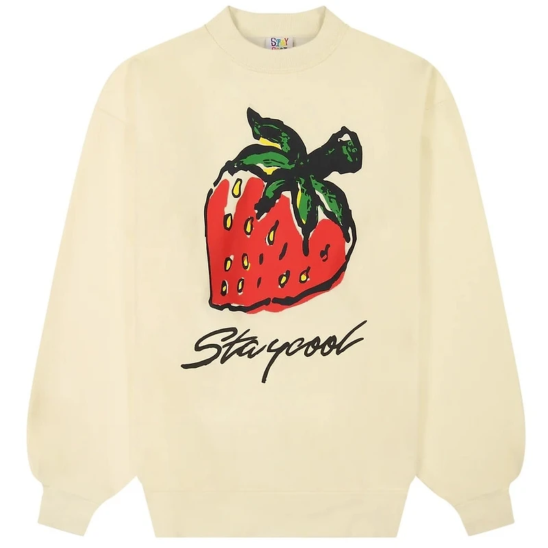 Stay Cool nyc : Scratch N Sniff Strawberry Sweatshirt