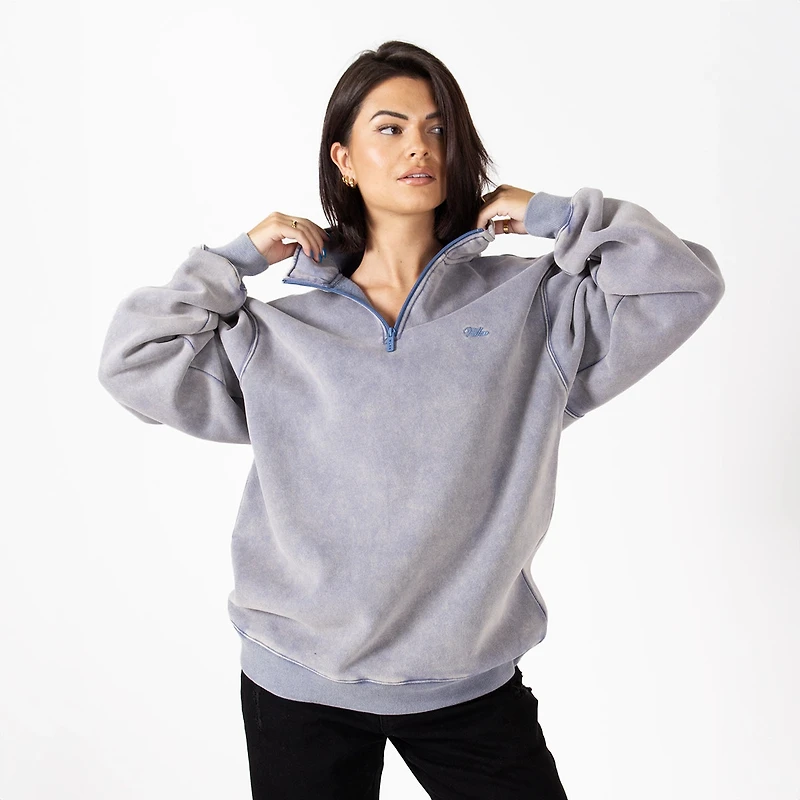 WLKN: Elite Washed Quarter Zip