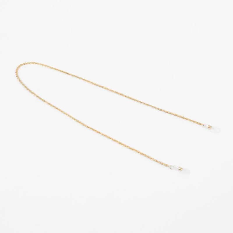 Hits : Thin Gold Glasses Chain