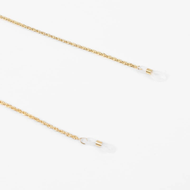 Hits : Thin Gold Glasses Chain