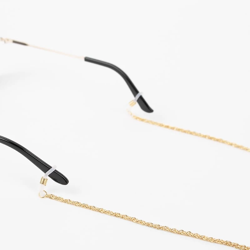 Hits : Thin Gold Glasses Chain