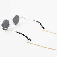 Hits : Thin Gold Glasses Chain