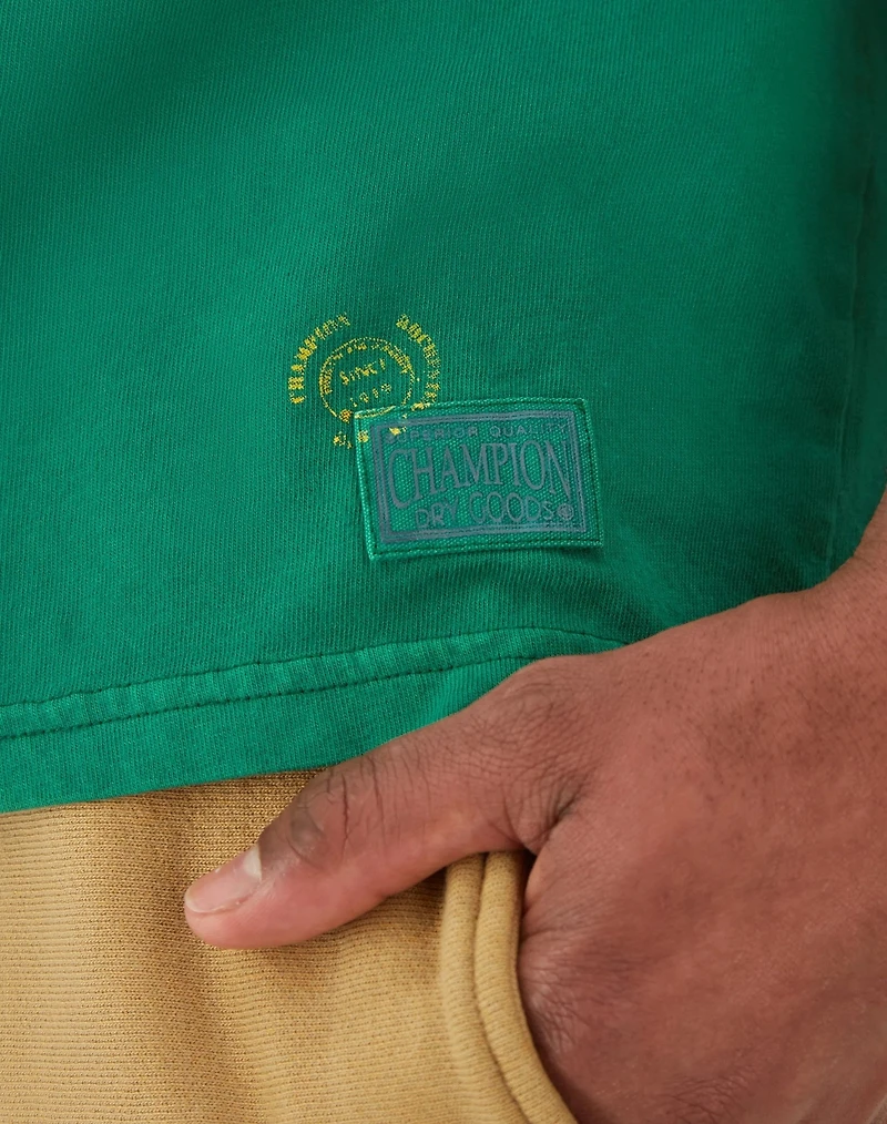 Champion : Riggins Drop Shoulder Tee - Dark