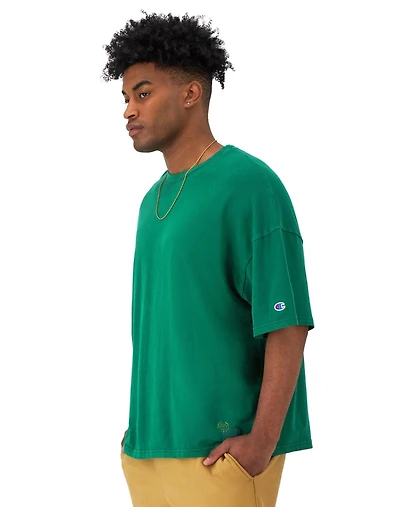 Champion : Riggins Drop Shoulder Tee - Dark
