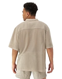 Champion : Mesh Button Down Shirt