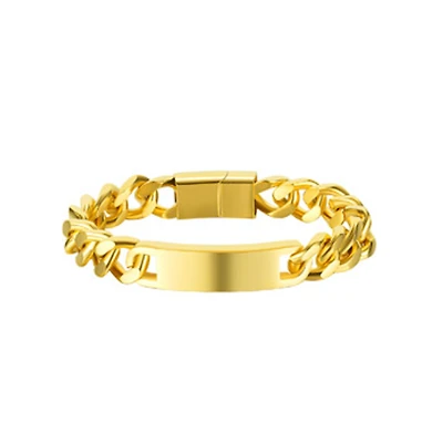 HITS : Cuban Bracelet Gold O/S