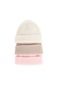 Hits : The Tricot Short Beanie Beige