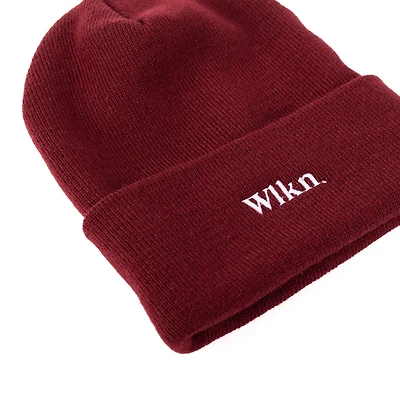 WLKN : Vintage Beanie Burgundy O/S