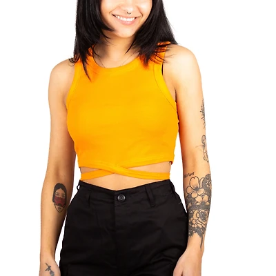 Noisy May : Aya S/L Tie Front Top