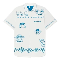 Rip N Dip : Blonded Knitted Button Up