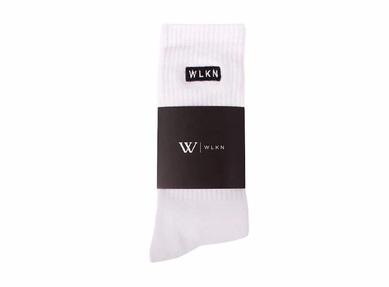 WLKN : The Box Socks White O/S