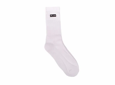 WLKN : The Box Socks White O/S