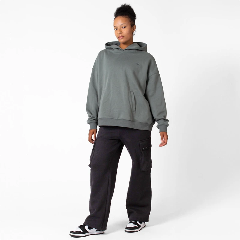 WLKN: Tonal Wide Leg Cargo Sweatpants