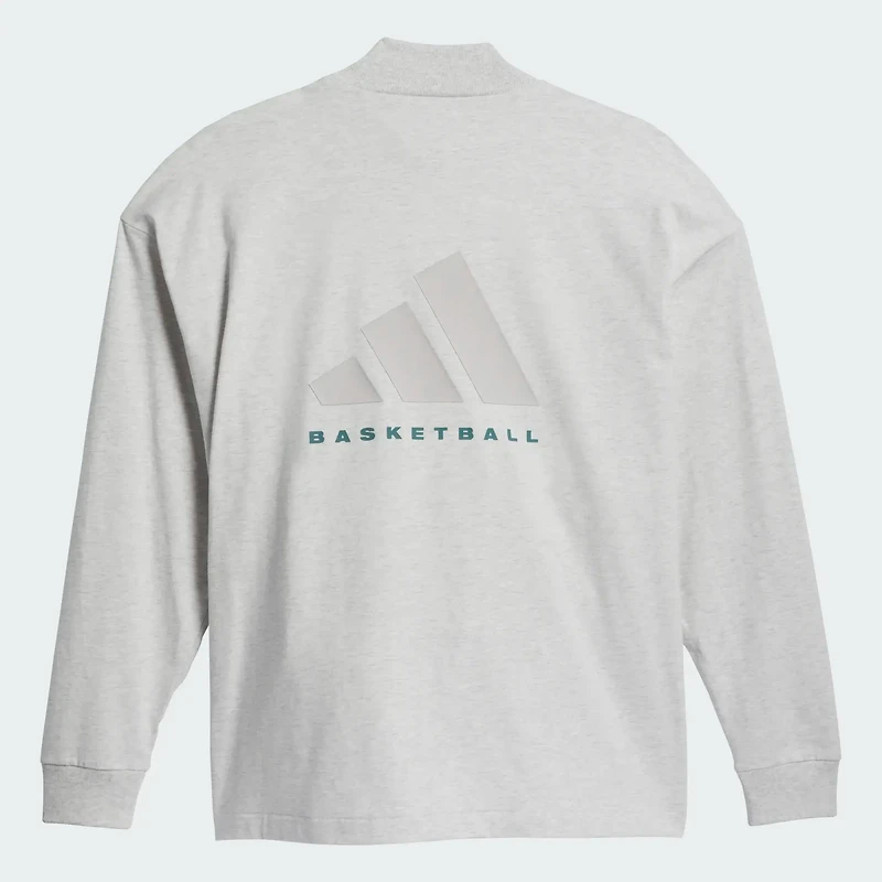 Adidas : Oversize L/S Basketball Tee