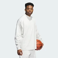 Adidas : Oversize L/S Basketball Tee