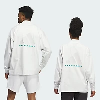 Adidas : Oversize L/S Basketball Tee