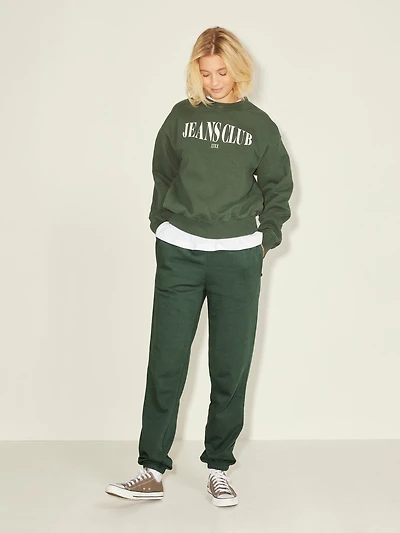 JXX : Normal Waist Relaxed Sweatpants - Sycamore