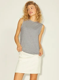 JJXX : Alvira S/L Slim Every Tee - Light Grey