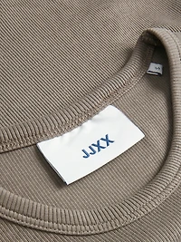 JJXX : Feline Long Sleeve Rib Tee