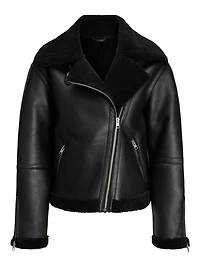 JJXX : Aviator Shearling Jacket