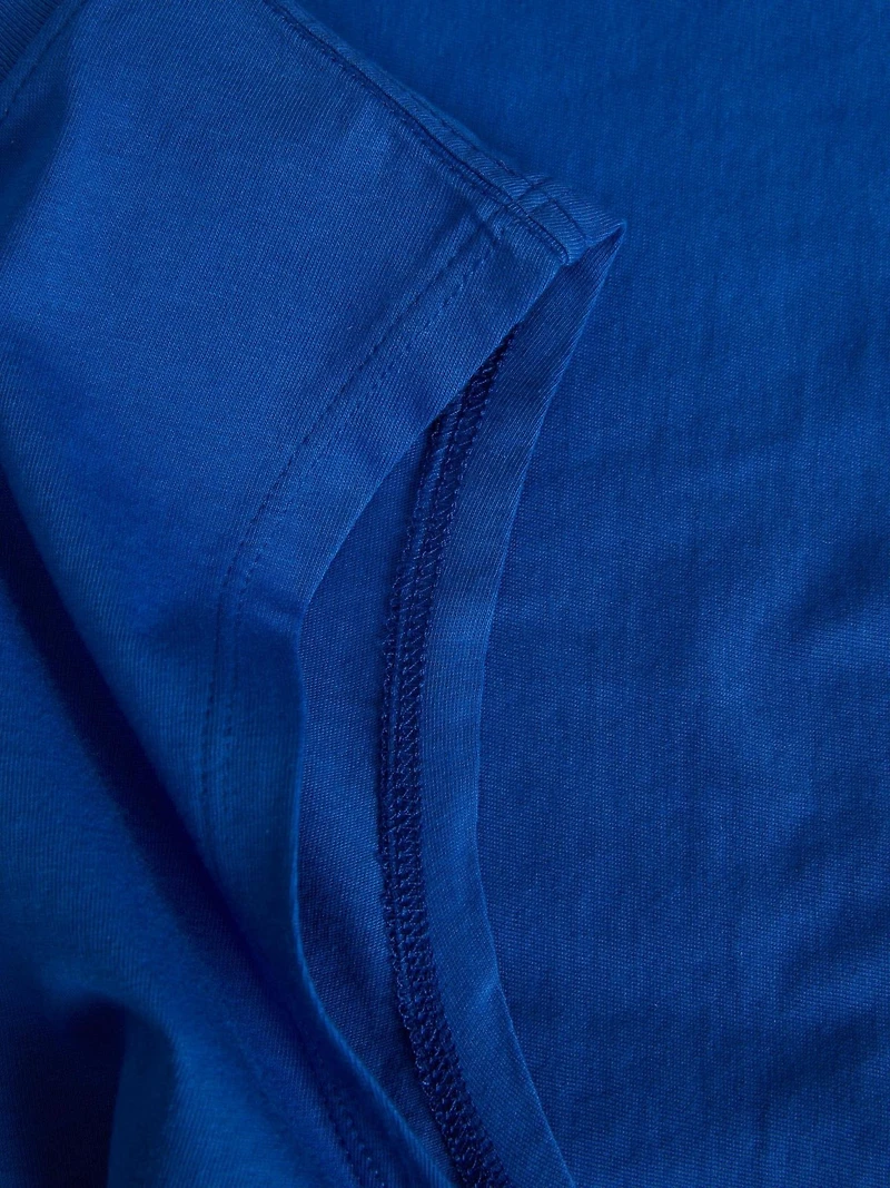 JJXX : Slim Sleeveless Crop Tee - Blue