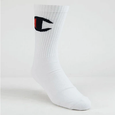 Champion : Men's C-Life Big C P1 Crew Socks